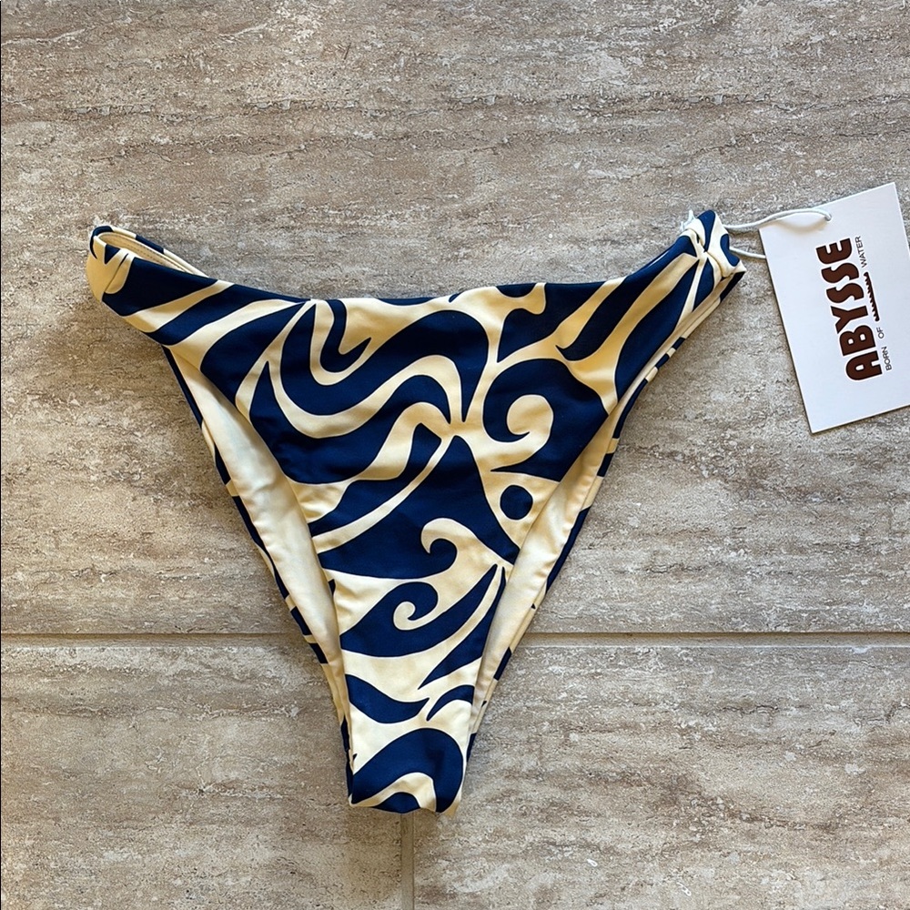 NWT Abysse Faye bikini bottoms in Pacific